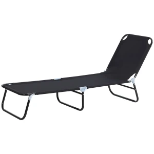 Zonneligstoel Tuinligstoel Verstelbare Rugleuning Ligstoel Relaxstoel Campingligstoel Voor Tuin Balkon 188 X 56 X 28cm 1