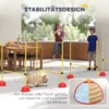 Agility Set Honden 5 Delig Vulbaar Agility Uitrusting Voor Hondentraining Steekhindernisset Met In Hoogte Verstelbare Hindernissen Draagtas Trainingsaccessoires Coördinatietraining Voor Spellen Training 8