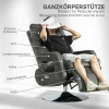 Elektrische Relaxfauteuil Tv Fauteuil Met Ligfunctie Draaibare Ligstoel Met Usb Oplaadpoort, Verstelbare Rugleuning En Voetsteun, Voor Woonkamer, Donkergrijs 8