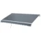 Markiesdoek Markiesstof Met Volant Waterafstotend Vervangingsstof Voor 3 X 2,5 M Markiezen Markiesdoek Markiesstof Zonwering Voor Tuin Balkon Hof Grijs 1