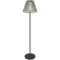 Solar Staande Lamp Rattan Solarlampen Met Lichtsensor 25 Leds Automatisch Solarlicht In Boho Stijl Ip44 Waterdichte Solarlamp Buitenlamp Voor Tuin Balkon Buiten Grasveld Ø33x135 Cm 1