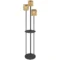 Solar Staande Lamp Rattan Solarlampen Met Lichtsensor 3 Licht Regal Solarlicht In Boho Stijl Ip44 Waterdichte Solarlamp Buitenlamp Solarlantaarn Voor Tuin Balkon Buiten Grasveld Ø37 X 144h Cm 1