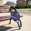 Sportnow Strandbalracket 2 Delige Set Tennissrackets Van Koolstofvezel Strandtennisrackets Met Tas En Antislip Handvat Zwart 10