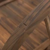 Tuinbrug Van Sparrenhout, Houten Brug Met Wielontwerp, Vijverbrug Tot 150 Kg Belastbaar, Sierbrug Decoratieve Brug, Brug Voor Tuinpark Achtertuin 100 X 50 X 37 Cm Verkoold 10