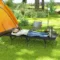 Veldbed opvouwbaar campingbed met draagtas 200 x 100 x 36 cm gastenbed tot 120 kg extra breed campingligbed voor volwassenen opklapbed voor binnen, buiten, tuin camping reizen zwart 2