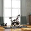 Vloerbeschermingsmat Voor Fitnessapparaten Antislip Fitnessmat 4 Mm Dikke Onderlegmat Sportmat Multifunctionele Mat Voor Yoga Loopband Hometrainer Yogamat Vloermat 200x100 Cm Zwart 2