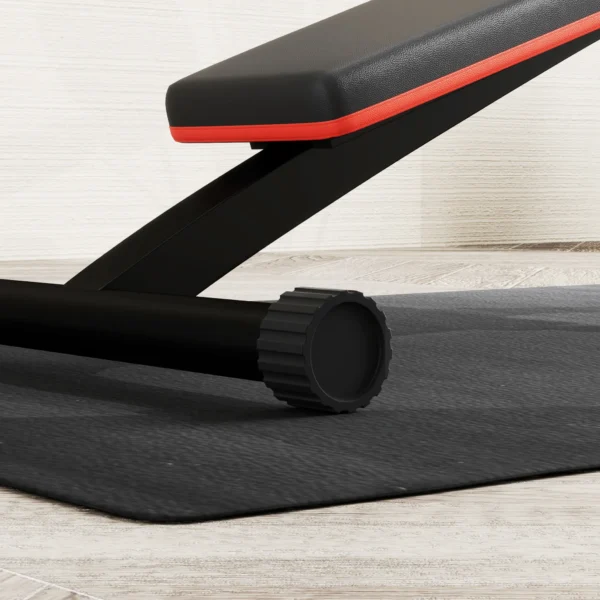 Vloerbeschermingsmat Voor Fitnessapparaten Antislip Fitnessmat 4 Mm Dikke Onderlegmat Sportmat Multifunctionele Mat Voor Yoga Loopband Hometrainer Yogamat Vloermat 200x100 Cm Zwart 9