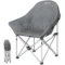 Vouwstoel opvouwbare campingstoel met zijtas draagtas gevoerd outdoor klapstoel tot 120kg belastbaar robuust lichtgewicht vissersstoel tuinstoel voor tuin camping strand 1