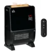 2 in 1 verwarmingstoestel 2000w elektrische verwarming met afstandsbediening 8 uurs timer led licht en bevochtigingsfunctie voor gezellige warmte 1