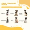 5 delig afscheidingshek voor honden, 254,5 x 61 cm, opvouwbaar hondenhek met deur, deurbeschermingshek met 2 steunvoeten, vrijstaand traphek 5