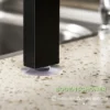 Afdruiprek 2 laags afwasrek met haken en afdruipbak van staal, zwart 51 93 cm voor keuken 9