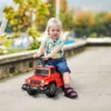Aiyaplay glijauto big bobby car kindervoertuig met claxon opbergruimte kiepbeveiliging koplampen vanaf 18 maanden 63,5 x 29 x 42 cm voor binnen & buiten 2