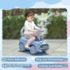 Aiyaplay kinder glijauto met kantelbeveiliging, glijvoertuig voor kinderen, lichtblauw, 53 x 52 x 35 cm, ideaal kindervoertuig voor binnen & buiten 7