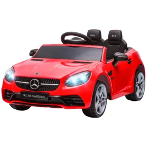 Aiyaplay kinderauto elektrisch, met 3 versnellingen, afstandsbediening, veiligheidsgordel, muziek usb, led koplampen, voor 3 6 jaar, draagvermogen 30 kg, rood 1