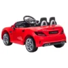 Aiyaplay kinderauto elektrisch, met 3 versnellingen, afstandsbediening, veiligheidsgordel, muziek usb, led koplampen, voor 3 6 jaar, draagvermogen 30 kg, rood 10
