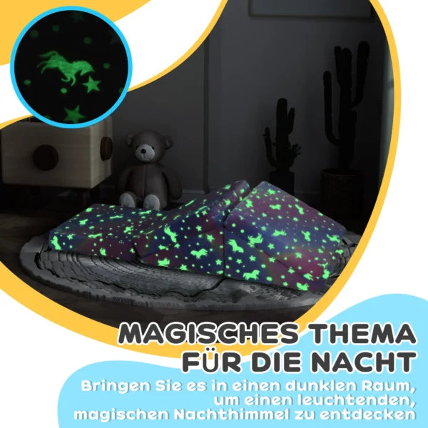 Aiyaplay kindersofa 5 delig. kindersofa gemaakt van schuim met ligfunctie, glanzende fluwelen look voor 2 3 kinderen in roze 6
