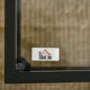 Bijzettafel glas salontafel met 3 planken, stalen frame zwart 100x55x45,5cm voor woonkamer & moderne inrichting 9
