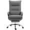 Bureaustoel met massagefunctie, in hoogte verstelbare bureaustoel, ergonomische pc stoel in donkergrijs voor comfort op kantoor 1