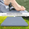 Camping zelfopblaasbare luchtmatras voor 2 personen tot 150 kg met voetpomp & draagtas, blauw 6
