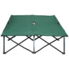 Campingbed voor 2 personen tot 136 kg belastbaar vouwbed met draagtas oxford groen zwart 193 x 125 x 40 cm voor outdoor avontuur 10