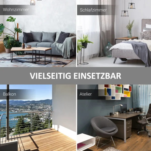 Eetkamerstoel gestoffeerde stoel met anti slip donkergrijs linnenstof beukenhout 56x60x85 cm voor woonkamer & eetruimte 8