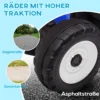 Elektrische kindtractor met afstandsbediening en aanhanger, mp3 koplampen, 3 6 km/u, voor 3 6 jaar, blauw 8