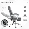 Ergonomische bureaustoel met verstelbare rugleuning 155° en ligfunctie, in hoogte verstelbaar voor comfort 7