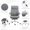 Ergonomische bureaustoel met verstelbare rugleuning 155° en ligfunctie, in hoogte verstelbaar voor comfort 8
