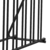Fietsenrek meervoudig rek, weerbestendig, tot 3 fietsen, staal, zwart, 114x58x75cm 10