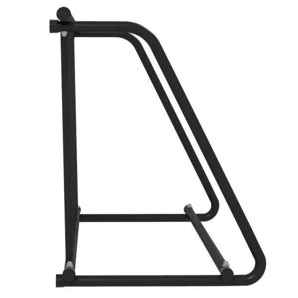 Fietsenrek meervoudig rek, weerbestendig, tot 3 fietsen, staal, zwart, 114x58x75cm 8