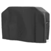 Grillhoes bbq beschermhoes weerbestendig met klittenbandsluitingen voor gasgrill 124x61x91cm oxford zwart 1