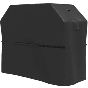 Grillhoes bbq hoes weerbestendig gasgrill afdekhoes met klittenbandsluitingen, 600d oxford, zwart, 147 x 61 x 122cm 1