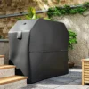 Grillhoes bbq hoes weerbestendig gasgrill afdekhoes met klittenbandsluitingen, 600d oxford, zwart, 147 x 61 x 122cm 9