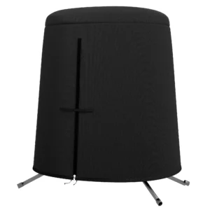 Hangstoel hoes outdoor waterdicht beschermhoes met uv bescherming afdekzeil voor hangmand schommelstoel hangstoel 300d oxford Ø196 x 230h cm 1