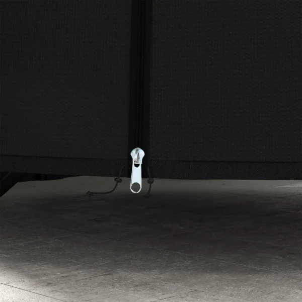 Hangstoel hoes outdoor waterdicht beschermhoes met uv bescherming afdekzeil voor hangmand schommelstoel hangstoel 300d oxford Ø196 x 230h cm 10