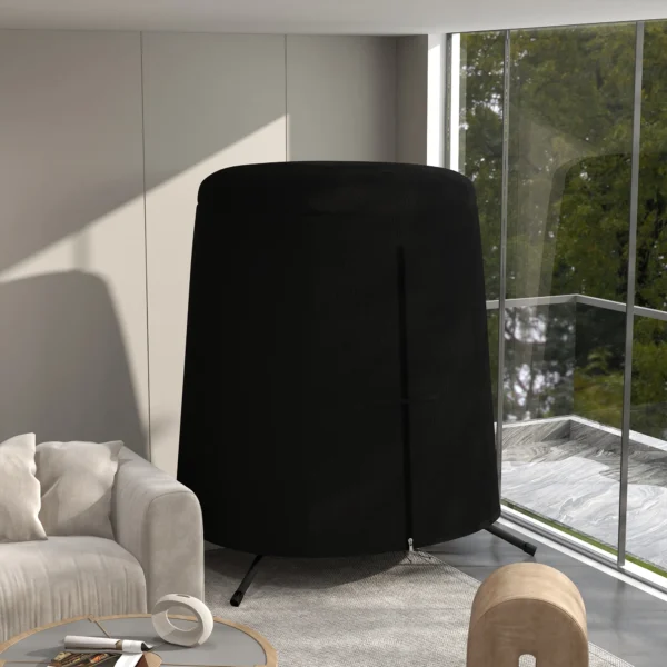 Hangstoel hoes outdoor waterdicht beschermhoes met uv bescherming afdekzeil voor hangmand schommelstoel hangstoel 300d oxford Ø196 x 230h cm 8
