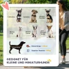 Hondenbuggy hondenwagen voor kleine honden & katten, huisdierwagen pet stroller, oxford donkergrijs, 76,5 x 52 x 95 cm 5