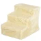 Hondentrap 3 stappen 35 cm huisdiertrap met pluche look, kattentrap voor bed, sofa, katten tot 4,5 kg, beige 1