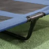 Huisdierbed met baldakijn, verhoogd hondenbed met dak, ademend voor middelgrote honden, donkerblauw, ideaal voor binnen & buiten 10
