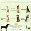 Huisdierentent hondentent & kattenhuis voor buitengebruik, tipi tent met draagtas, zonnedak & gaasraam, groen 5