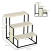 Huisdiertrap 3 traps kattentrap hondentrap met krabplank en speelbal van staal en sisal 51x54x53cm voor katten en honden 4