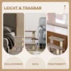 Katten trap huisdier trap voor katten en honden 3 treden met krabpalen speelbal pluche bruin 45x40x48cm voor meer comfort 8