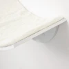 Kattenligbed wandligbed kattenbed met pluche topping 41 x 28 x 21 cm in wit, ideaal voor kattenplank & wandmontage 10