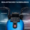 Kindermotor elektrisch voertuig voor kinderen 1,5 3 jaar met 2 afneembare steunwielen, snelheid 1,5 3 km/u 5