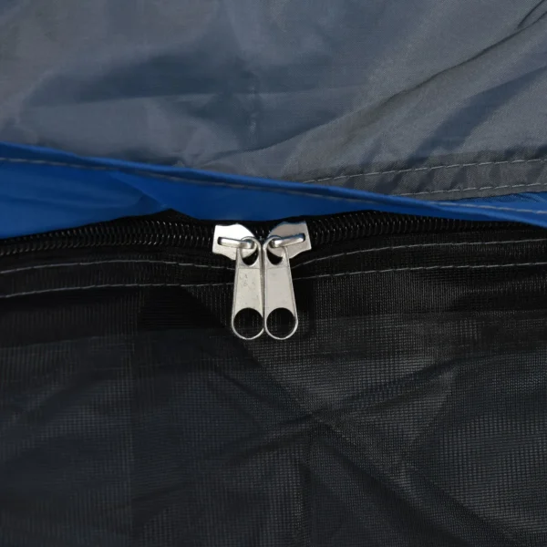 Koepeltent voor 4 personen licht, stabiel waterdicht uv 50+ pop up campingtent met haken deur raam, grondzeil familietent met 1000mm waterkolom tent voor camping reis trekking tuin 10