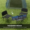 Koepeltent voor 4 personen licht, stabiel waterdicht uv 50+ pop up campingtent met haken deur raam, grondzeil familietent met 1000mm waterkolom tent voor camping reis trekking tuin 7