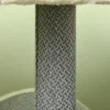 Krabpaal 104 cm kattenboom met kattenhol, kattenkrabpaal met speelbal, kattenboom met 2 ligoppervlakken, klimboom voor katten tot 5 kg, kattenmeubilair, sisal, grijs 10