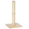 Krabpaal sisal krabkolom voor katten 60cm stabiel met bal van spaanplaat beige eiken voor actief spelen 1