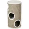 Krabton 70 cm voor katten, speelton met 3 niveaus en grotten, kattenkrabpaal van sisal en pluche, stabiele krabtoren 1