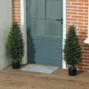 Kunstmatige cypress 2 delige set groot 90 cm kunstplant, kunstmatige planten in pot, uv bestendige kunstboom net als echt decoratie voor woonkamer slaapkamer buiten 10